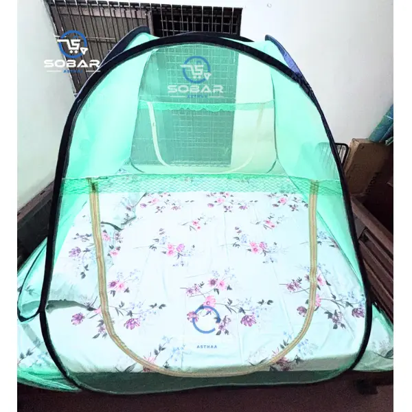 Ghore Folding Moshari Double Light Green - Image 2