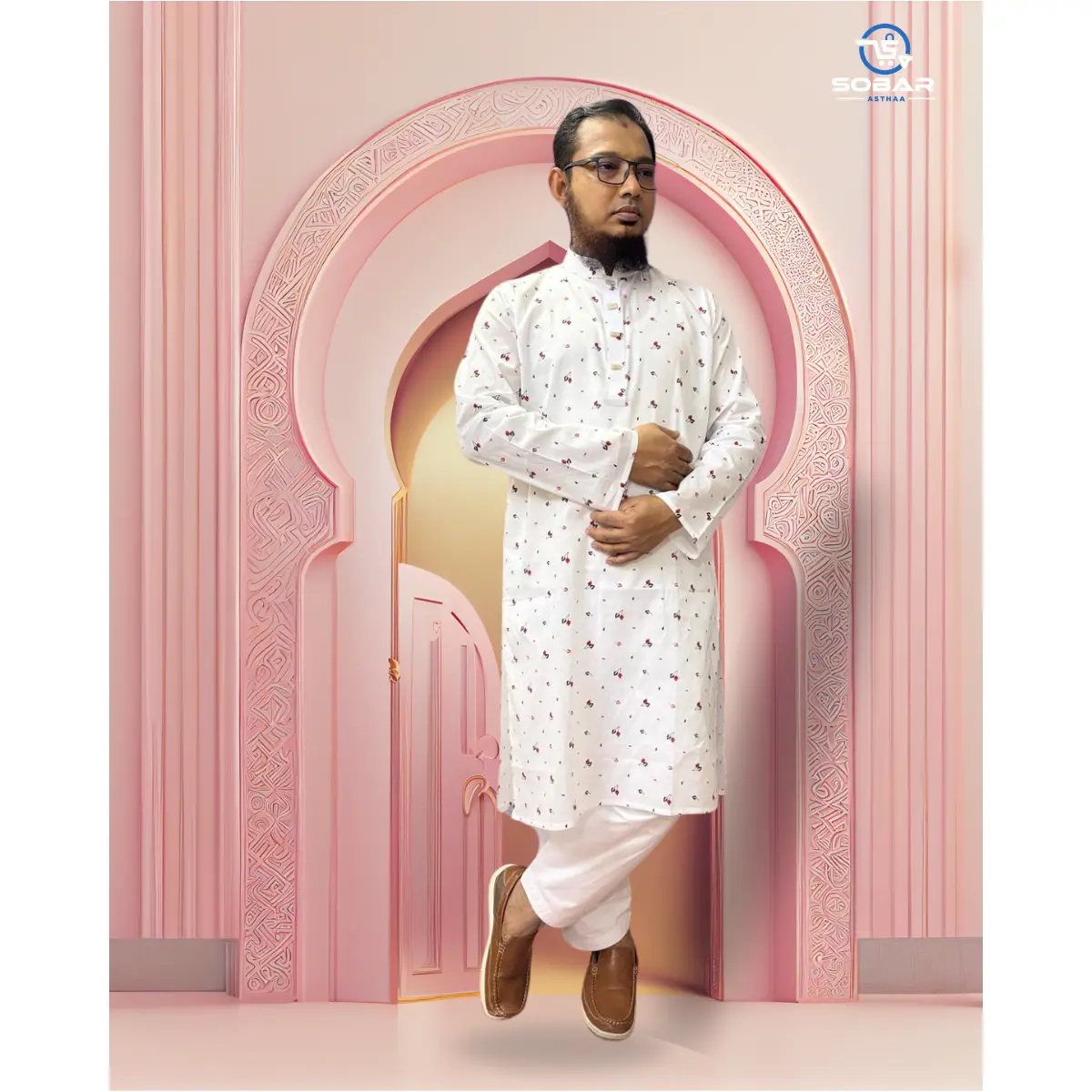 New White Color Panjabi Collection - Image 2